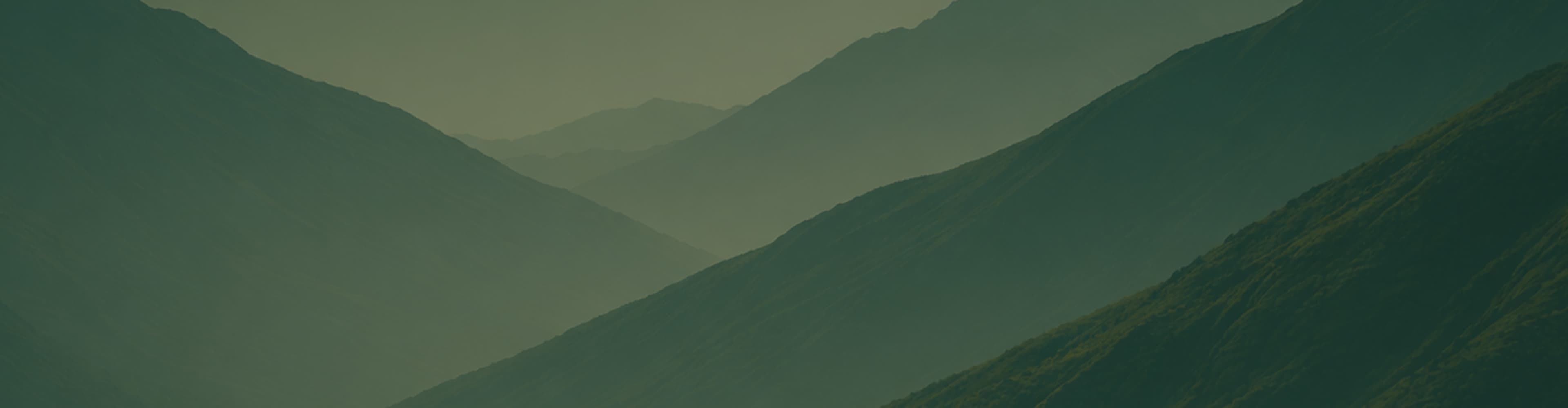 Mountain landscape representing slow travel