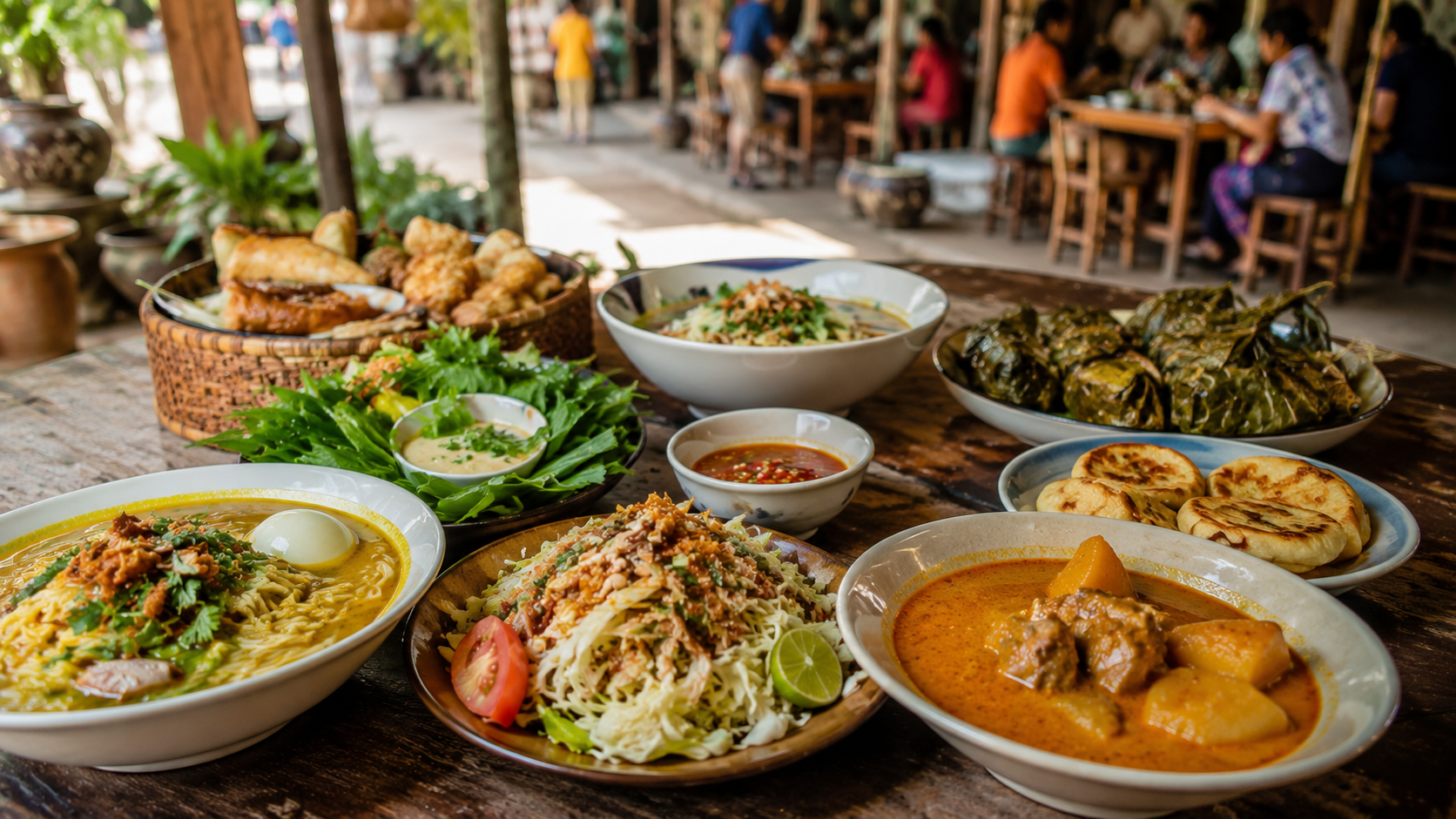 Le guide du slow travel à la cuisine birmane : que manger au Myanmar