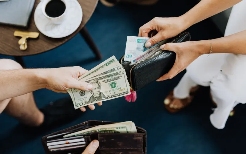 cambodian riel banknotes cash