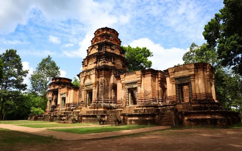 brick temple ruins