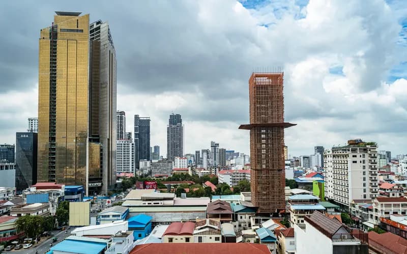 unfinished tower buildings