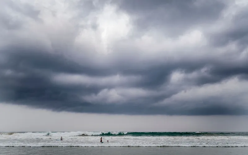 monsoon clouds ocean