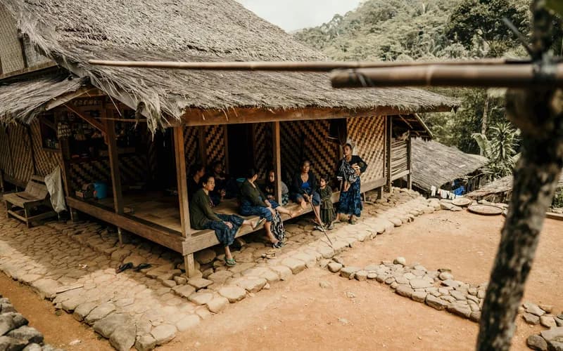 indonesian village homestay life