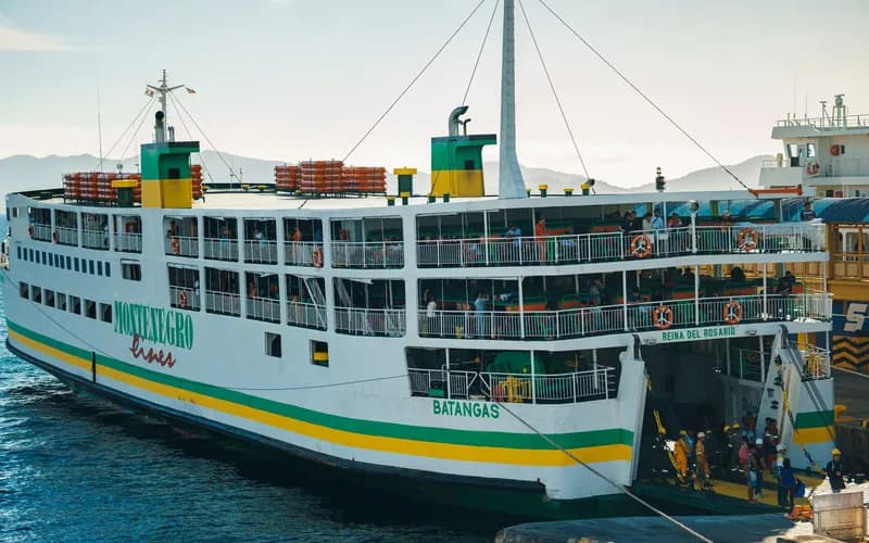 passengers boarding ferry