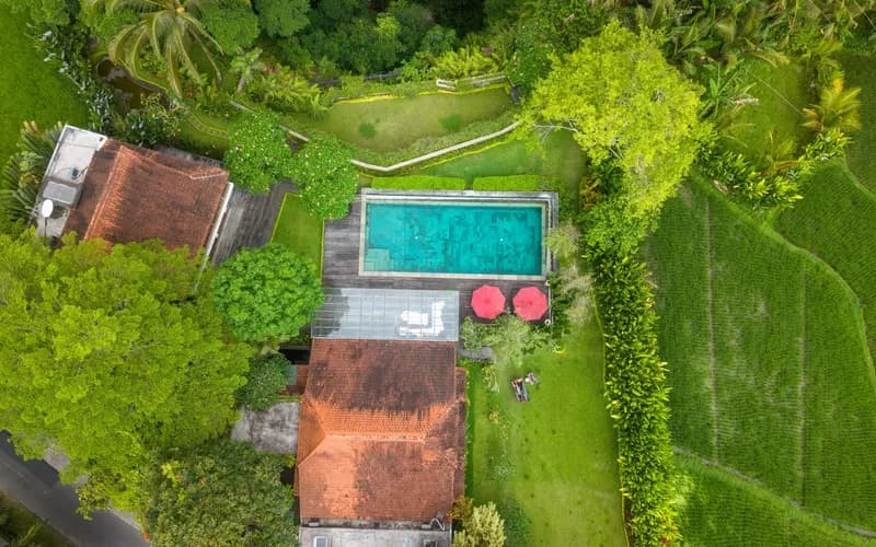 bali villa pool rental