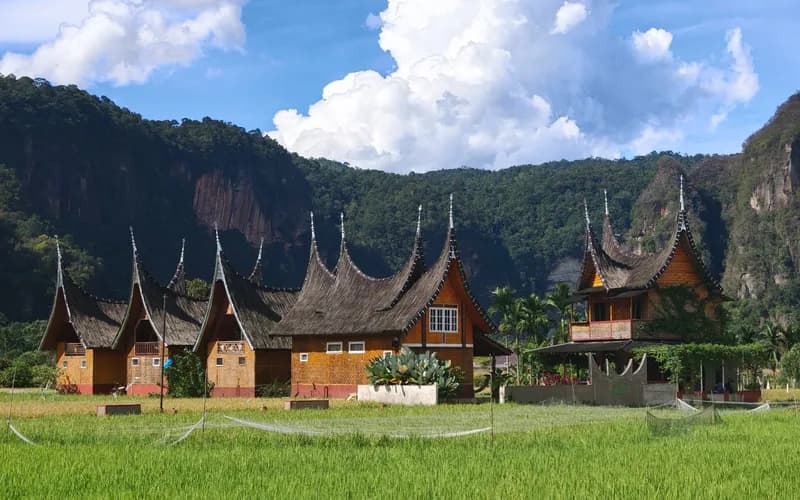 minangkabau house roof