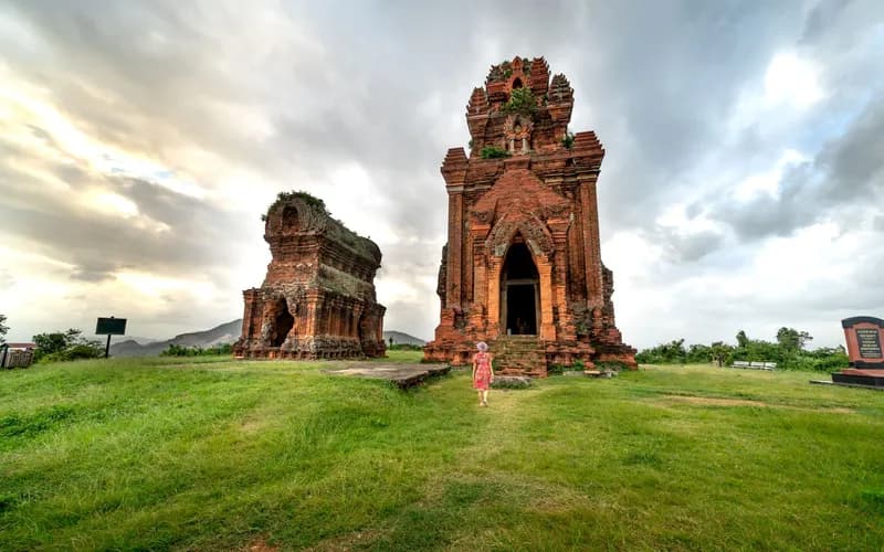 ruines du temple wat phou colline