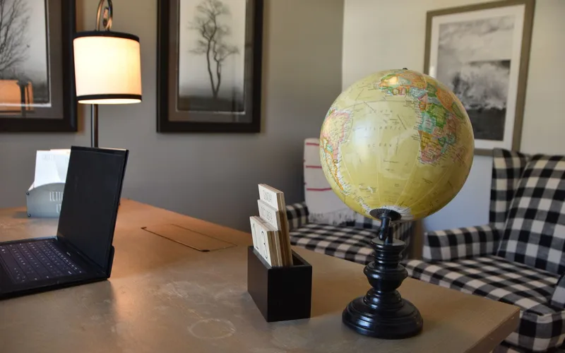 travel agency office