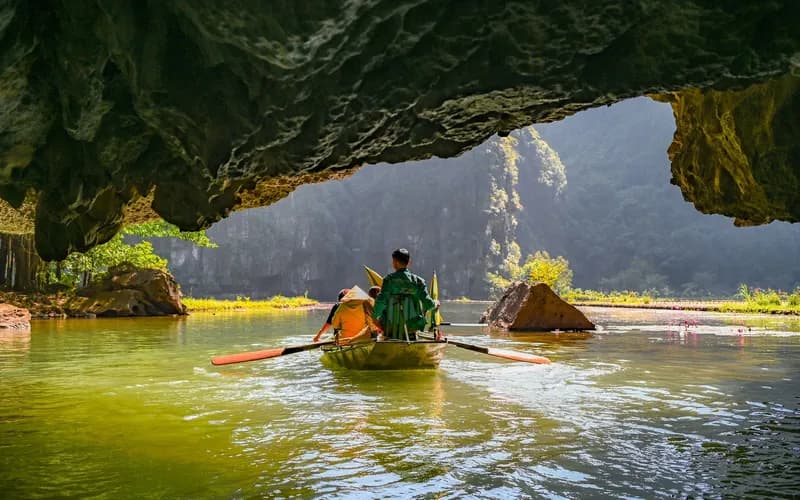 river cave entrance