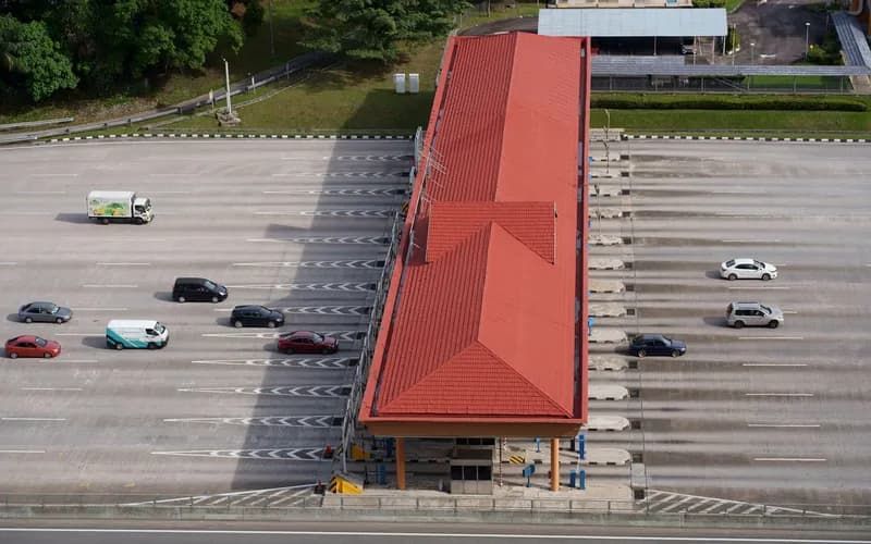 laos expressway toll gate