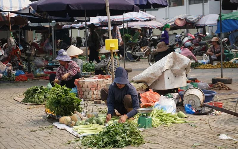 vientiane local market