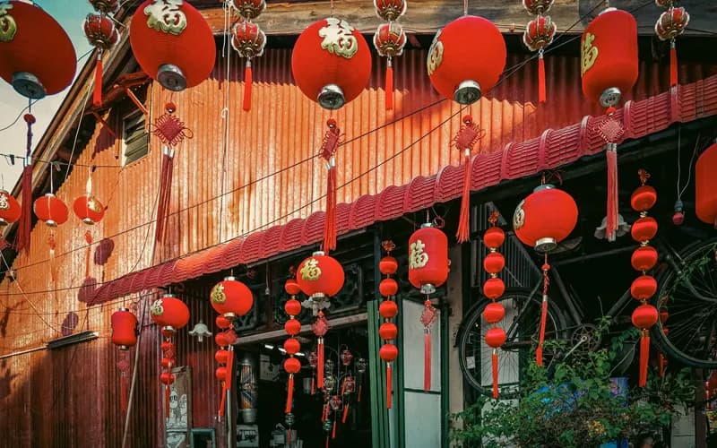 chinese new year lanterns
