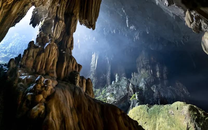 limestone cave temple