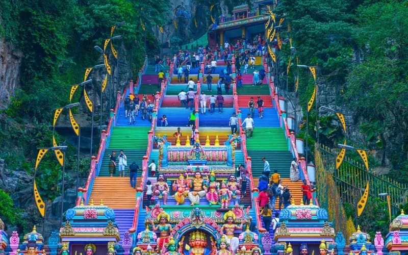 batu caves stairs