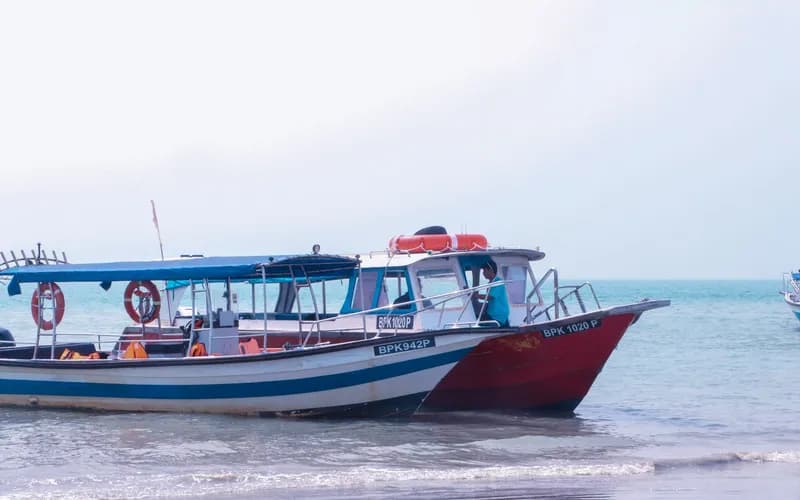 bateaux de pêche malaisiens