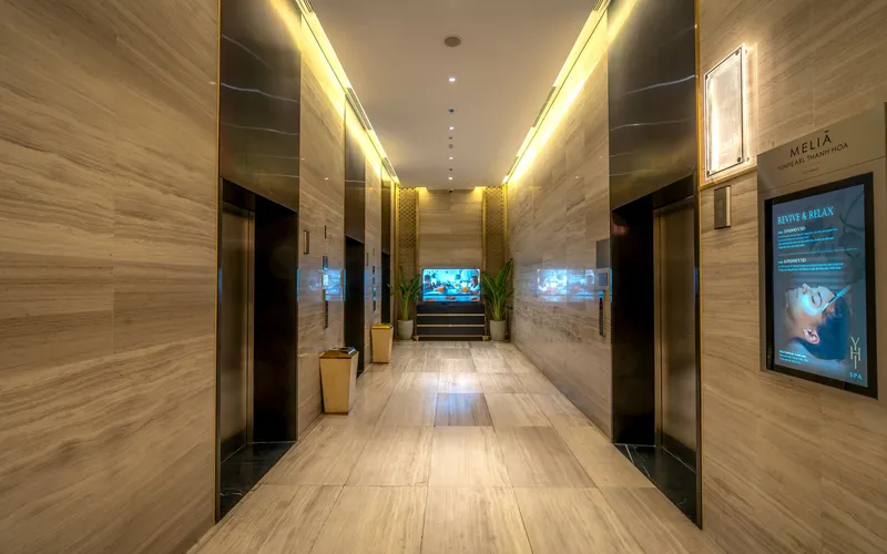 couloir d'hôtel