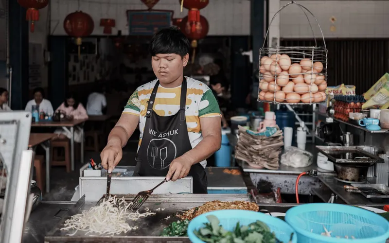 char kway teow au stand