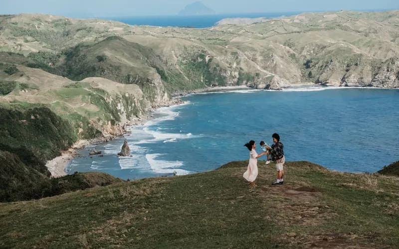 batanes coastal cliffs sea