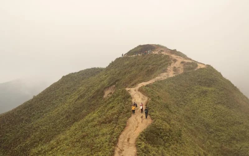 hikers mountain trail philippines