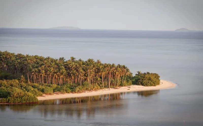 siargao palm island quiet
