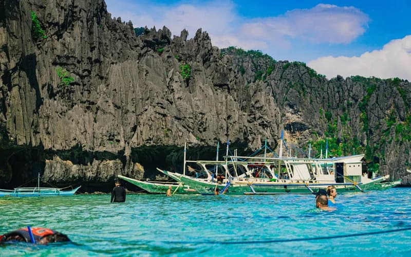 grand lagon el nido bateaux