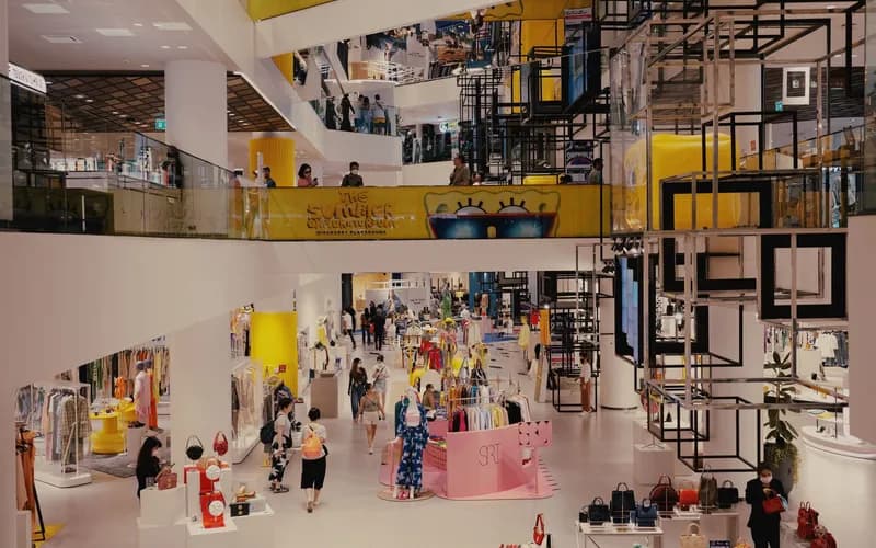shopping mall interior manila