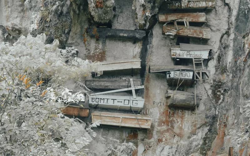 cercueils suspendus de sagada
