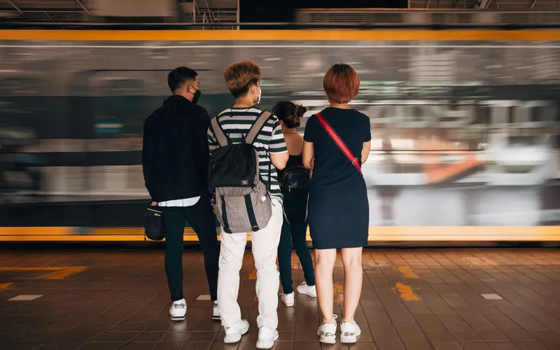 train station platform