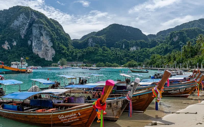 bateaux îles thaïlande