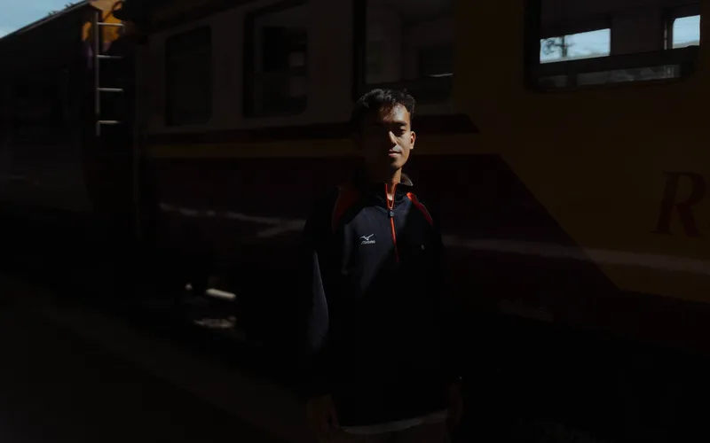 train sleeper berth interior