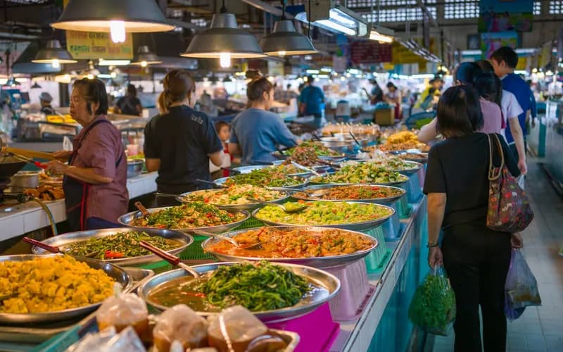 bangkok street market
