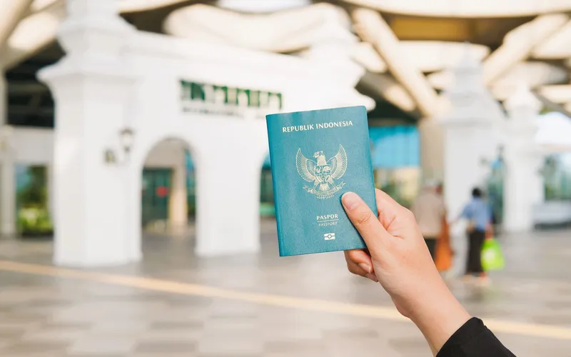 tampon passeport entrée