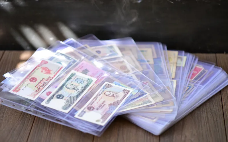 vietnamese dong banknotes