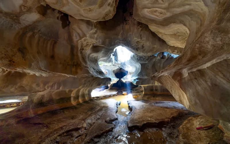 paradise cave stalagmites