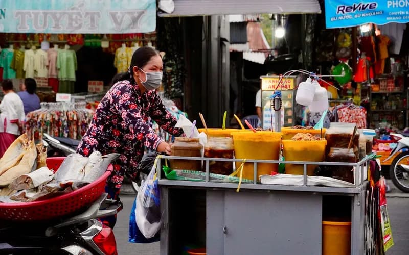 cuisine de rue vietnamienne