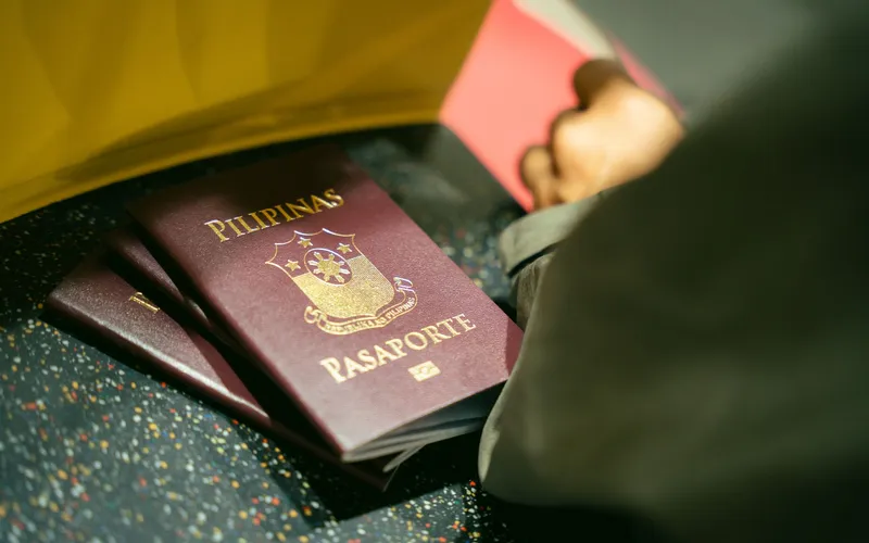 passeport et tampon de visa